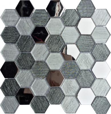 Hexagonal Design glass