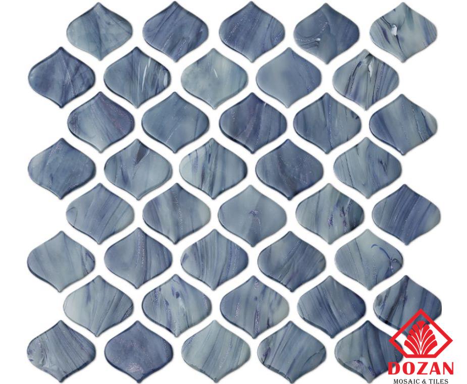 Hot Melt Recycled Glass Mosaic
