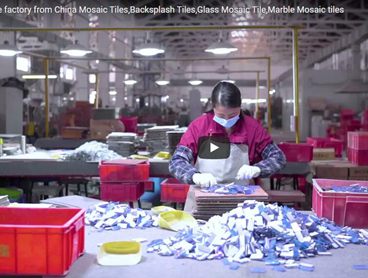 مصنع بلاط الفسيفساء من China Mosaic Tiles video Dozan Mosaic
